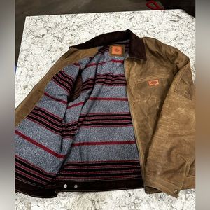 Dickies fully waxed Detroit jacket size medium.